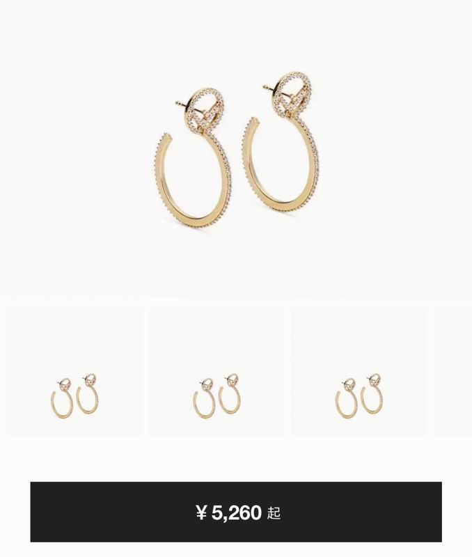 Fendi earring 03lyr84 (7)